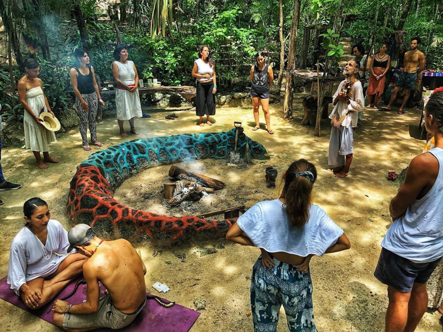 Portal Xibalba Campeggio Playa del Carmen